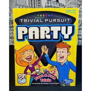 NEW FACTORY SEALED Trivial Pursuit Party Hasbro Fast Fun Trivia Board Game 2013